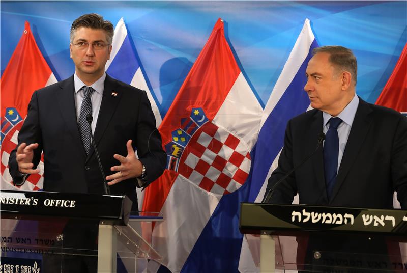 ISRAEL CROATIA DIPLOMACY