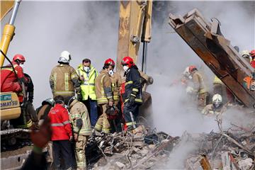 IRAN FIRE AFTERMATH