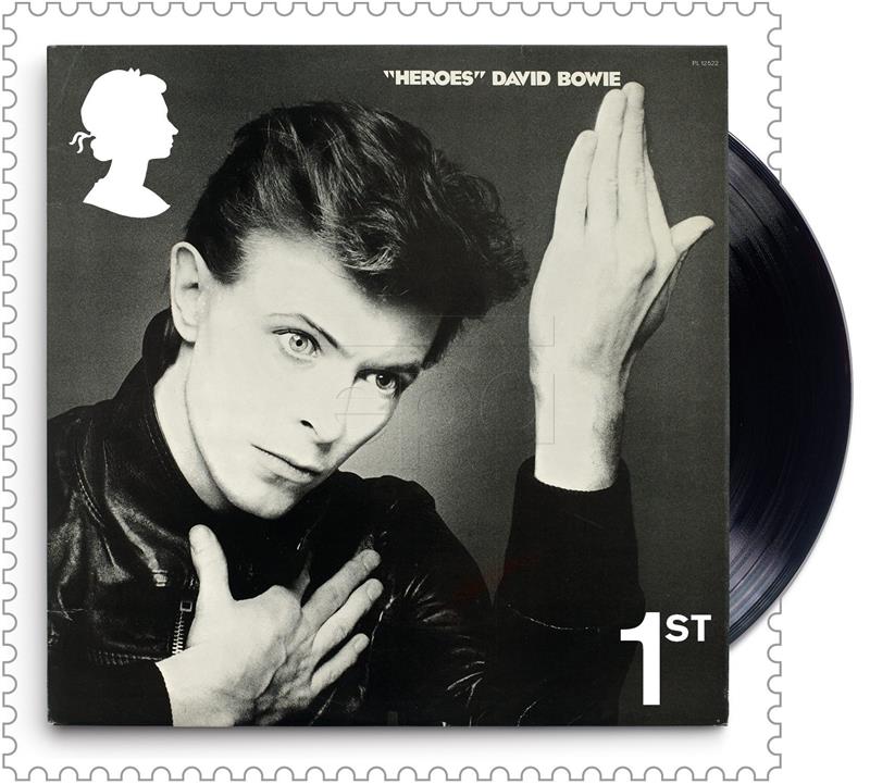 BRITAIN BOWIE STAMPS