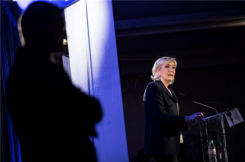 FRANCE ELECTIONS LE PEN CONFERENCE