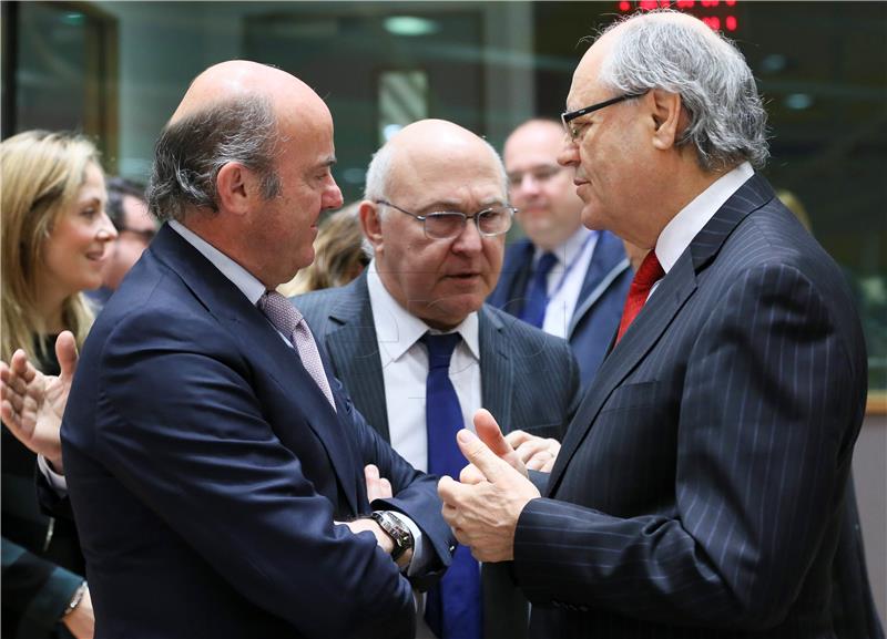 BELGIUM EU FINANCE MINISTERS