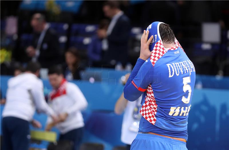 SP rukometaša: Hrvatska promašila finale