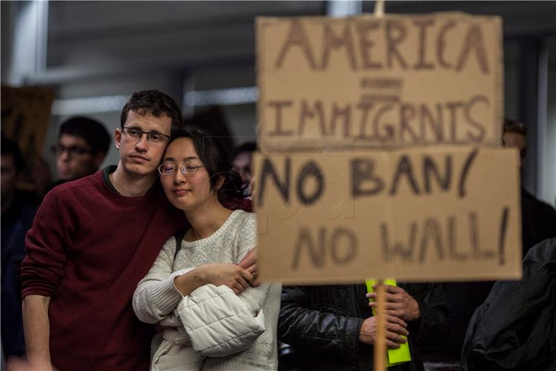 USA PROTEST MIGRATION