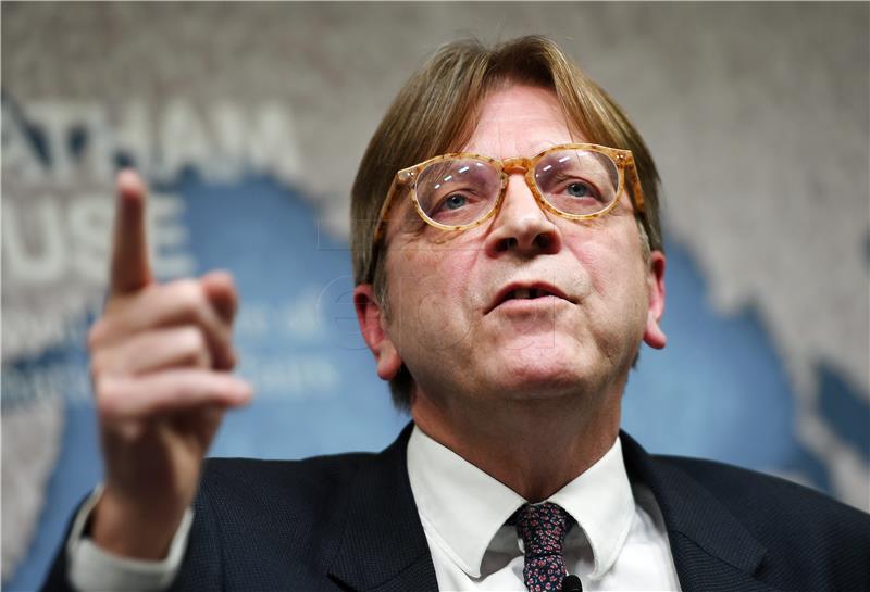 BRITAIN EU BREXIT GUY VERHOFSTADT