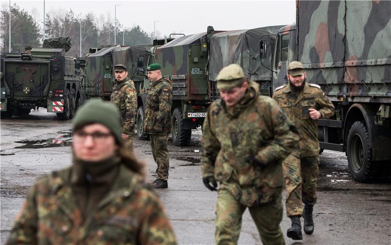 GERMANY ARMY DEPLOYED TO LITHUANIA