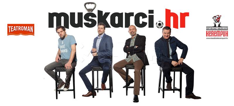 "Muškarci.hr" u nedjelju premijerno na Sceni Vidra