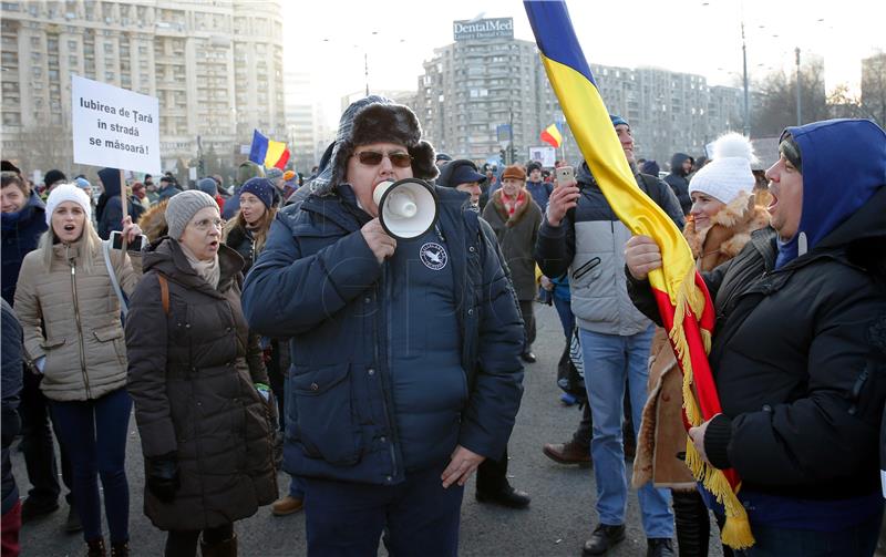 ROMANIA JUSTICE PROTEST