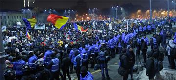 ROMANIA JUSTICE PROTEST