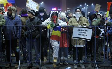 ROMANIA JUSTICE PROTEST