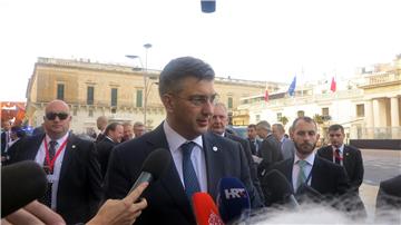 Malta: Premijer Plenković na neformalnom sastanku zemalja EU-a