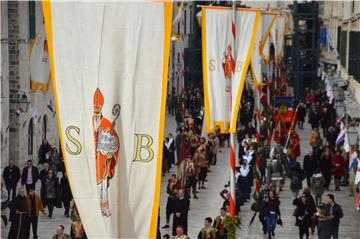 Dubrovnik celebrating Feast of St. Blaise