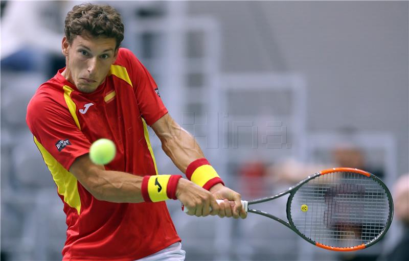 1. kolo Svjetske skupine Davis Cup, Škugor - Busta