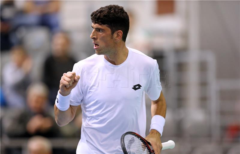 Davis Cup: Hrvatska - Španjolska 1-0