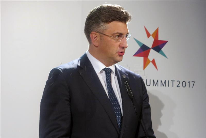 Premijer Plenković na summitu europskih čelnika