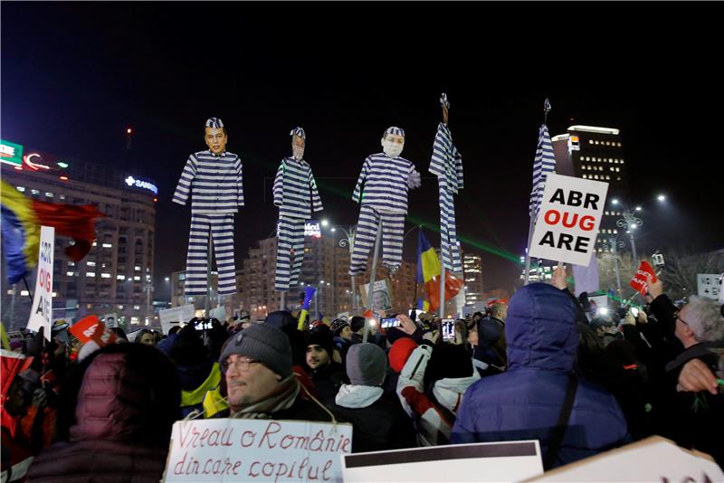 ROMANIA PROTEST JUSTICE