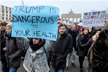 GERMANY PROTEST ANTI TRUMP RALLY