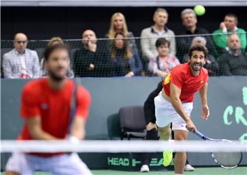 Davis Cup: Hrvatska - Španjolska, parovi