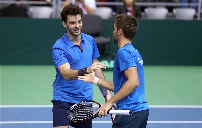 Davis Cup: Hrvatska - Španjolska, parovi