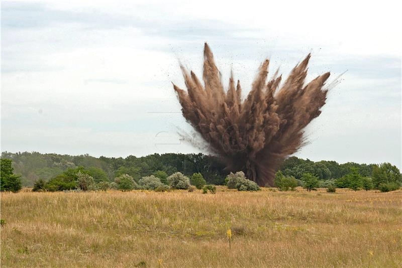 U Beogradu detonirana bomba iz Drugog svjetskog rata teška 500 kilograma