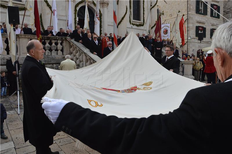 Spuštanjem barjaka završena 1045. Festa svetog Vlaha