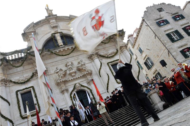 Spuštanjem barjaka završena 1045. Festa svetog Vlaha