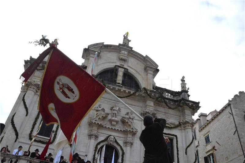 Spuštanjem barjaka završena 1045. Festa svetog Vlaha