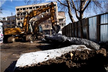 KOSOVO CONCRETE WALL