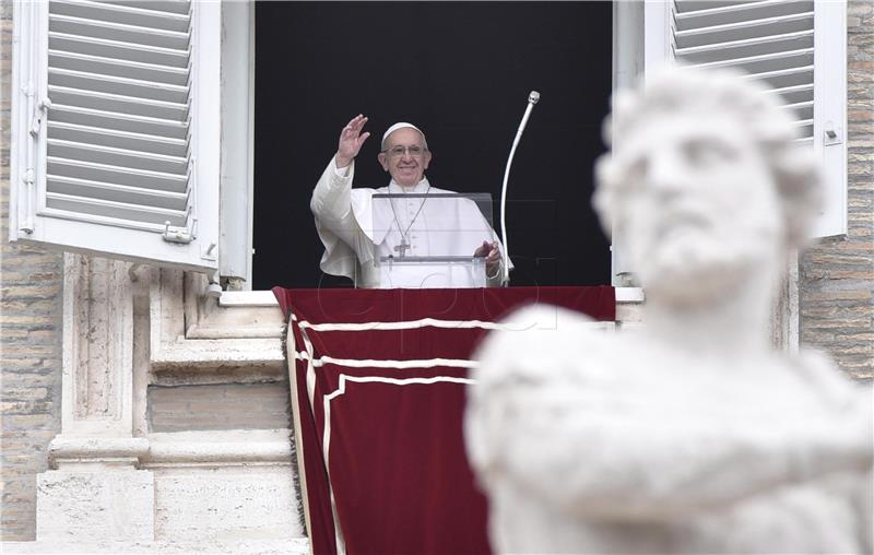 VATICAN POPE ANGELUS