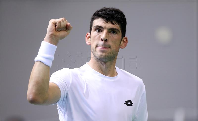 1. kolo Svjetske skupine Davis Cup, Škugor - Bautista 