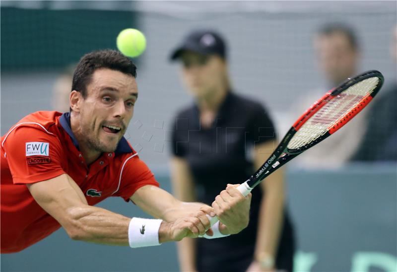 1. kolo Svjetske skupine Davis Cup, Škugor - Bautista 