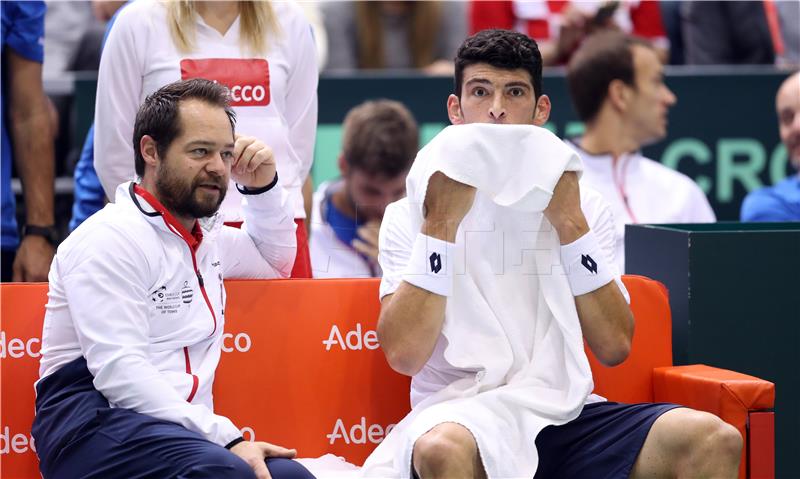 Davis Cup: Hrvatska - Španjolska 2-2