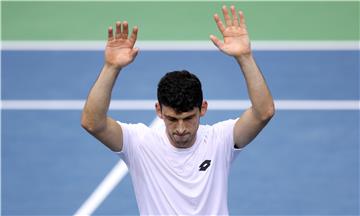 1. kolo Svjetske skupine Davis Cup Hrvatska - Španjolska, Bautista pobijedio Škugora