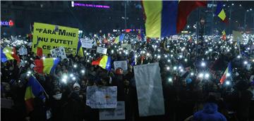 ROMANIA GOVERNMENT JUSTICE PROTEST