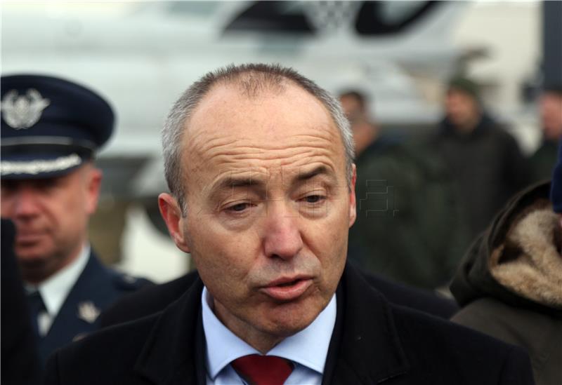 Croatian defence minister to visit UK on Feb 6-7