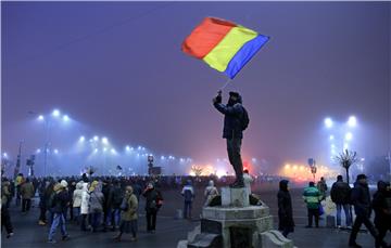 ROMANIA GOVERNMENT JUSTICE PROTEST