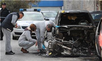 U Splitu gorjela tri vozila i motocikl