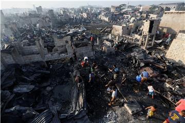 PHILIPPINES FIRE AFTERMATH