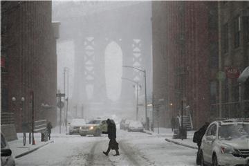 USA WEATHER SNOWSTORM