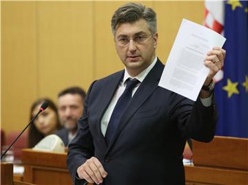 Plenković: Nije riječ o plagijatu već tehničkoj pogrešci