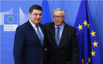 BRUSSELS EU COMMISSION UKRAINE PRESIDENT VISIT