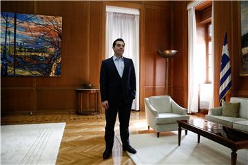 GREECE BAILOUT TSIPRAS MEETING