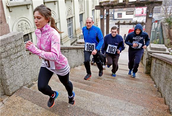 Zagreb: Tradicionalna utrka "162 stube" u subotu, 11. veljače