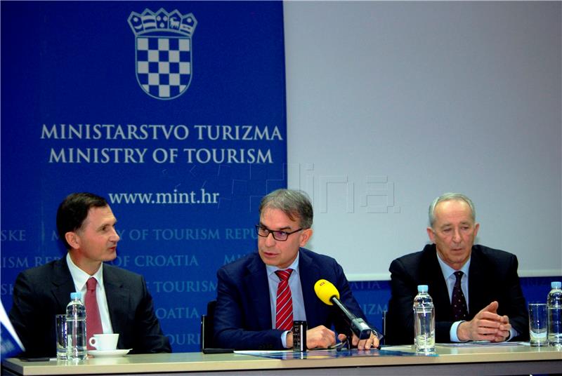 Tiskovna konferencija u Minsitarstvu turizma