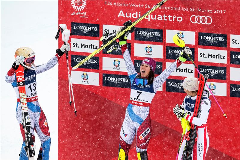 SWITZERLAND ALPINE SKIING FIS WORLD CHAMPIONSHIPS 2017