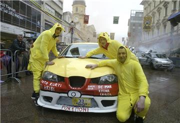 Maškarani auto reli Pariz-Bakar