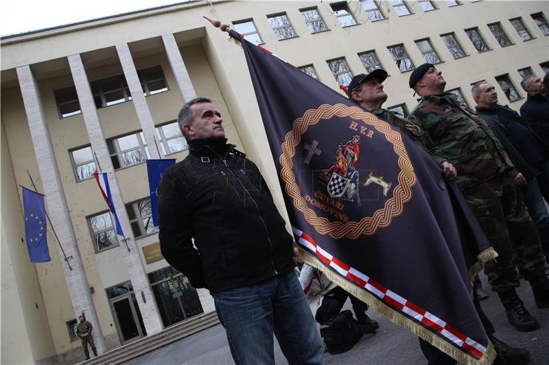 Anti-conscription rally