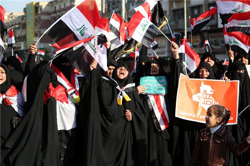 IRAQ BAGHDAD DEMONSTRATION