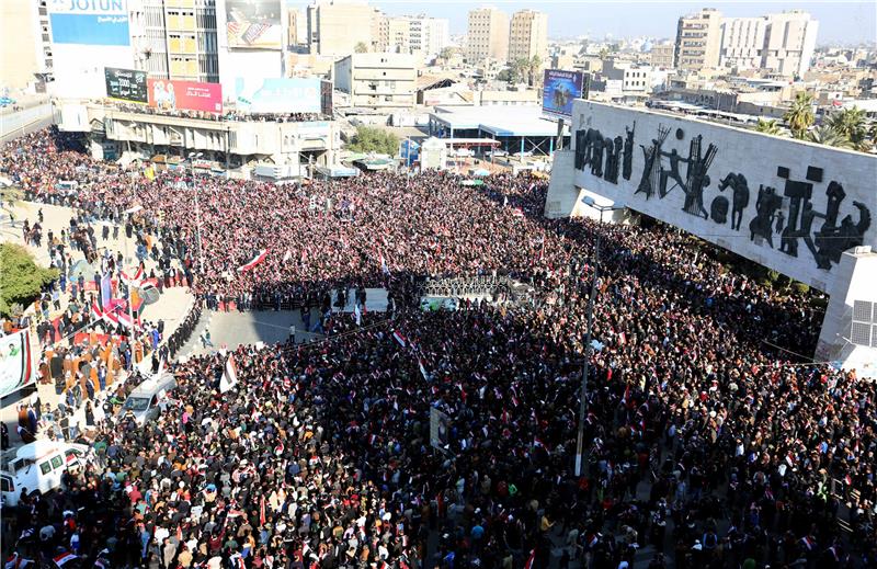 IRAQ BAGHDAD DEMONSTRATION