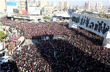 IRAQ BAGHDAD DEMONSTRATION