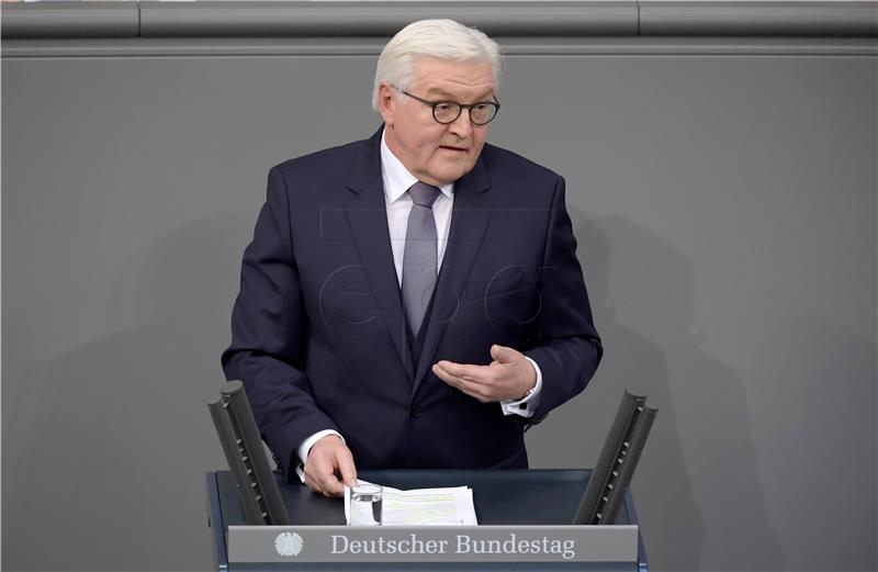 Grabar-Kitarovic congratulates new German president Steinmeier